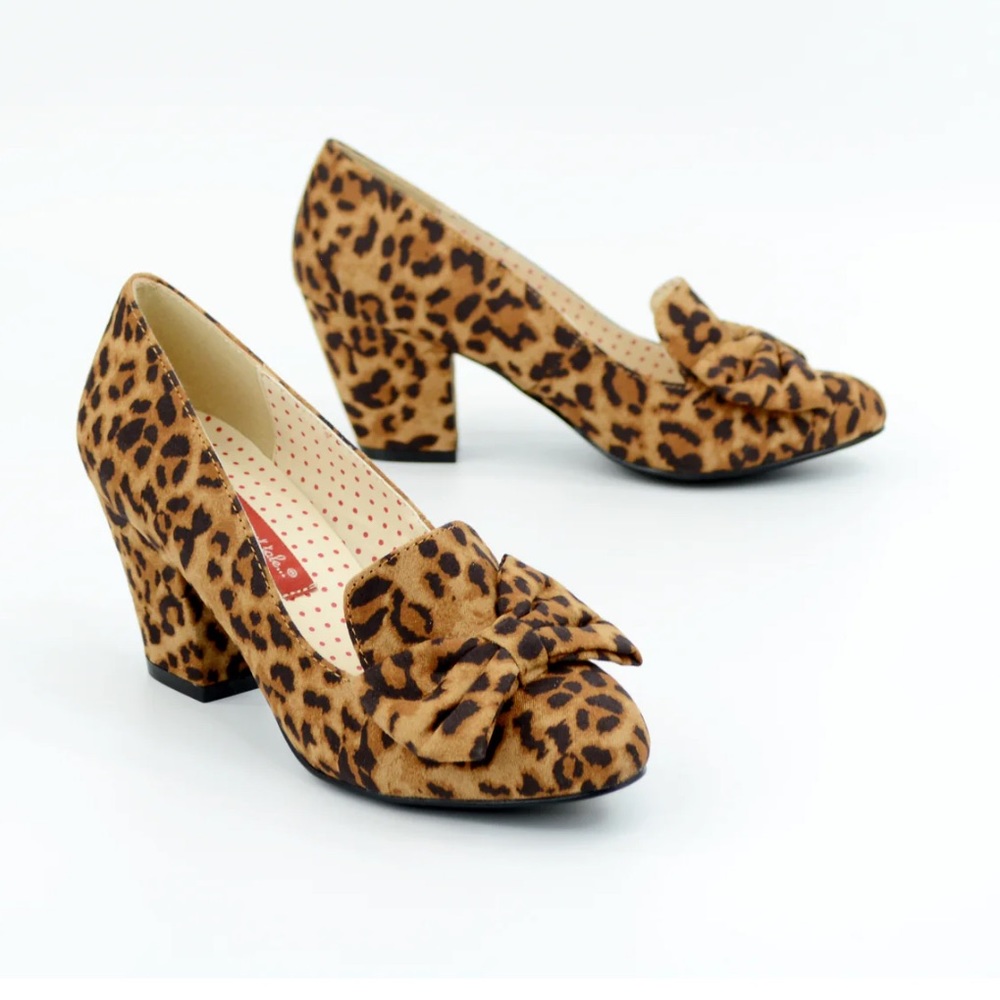 New BAIT Footwear Hippy Leopard heels 8 / 8.5